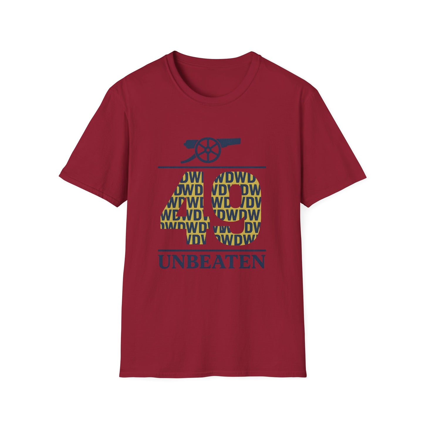 49 Unbeaten Football T-Shirt – Vintage Style