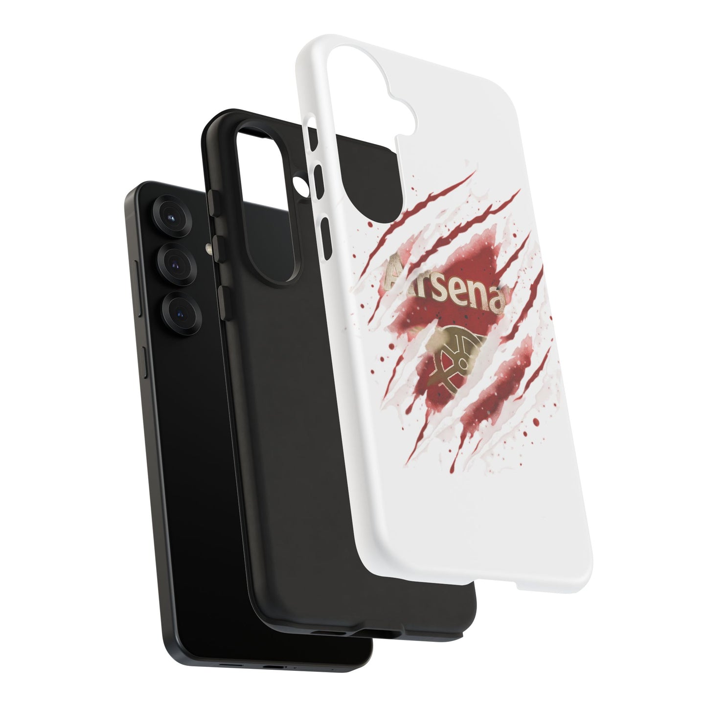 Arsenal Inspired Ripped Claw Phone Case — Football Fan Protective Cover