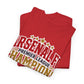 Arsenal FC Premier League Champions 2025-26 T-Shirt