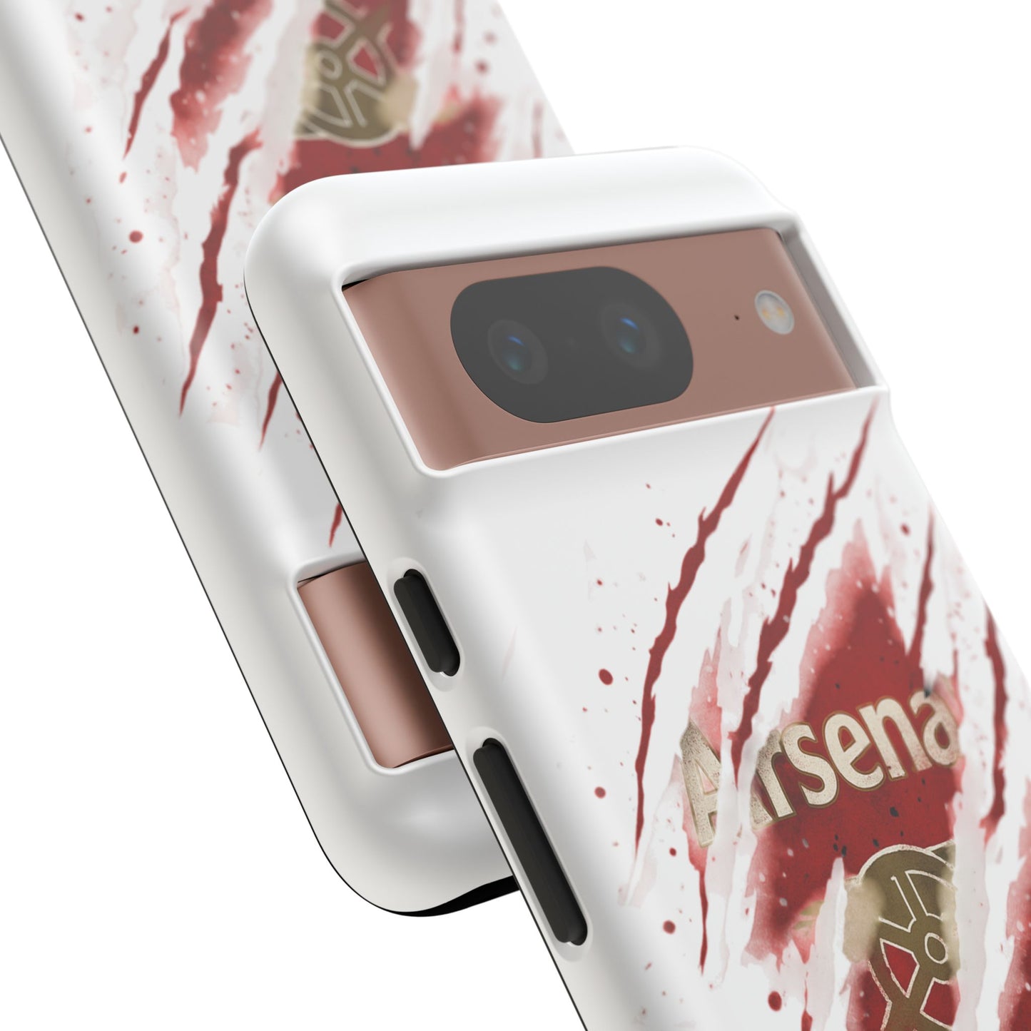 Arsenal Inspired Ripped Claw Phone Case — Football Fan Protective Cover