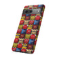 Retro Arsenal Football Shirt Mosaic Tough Phone Case