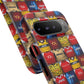 Retro Arsenal Football Shirt Mosaic Tough Phone Case