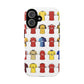 Arsenal Football Jersey Pattern Phone Case – Vintage Kit Collage Tough Cases