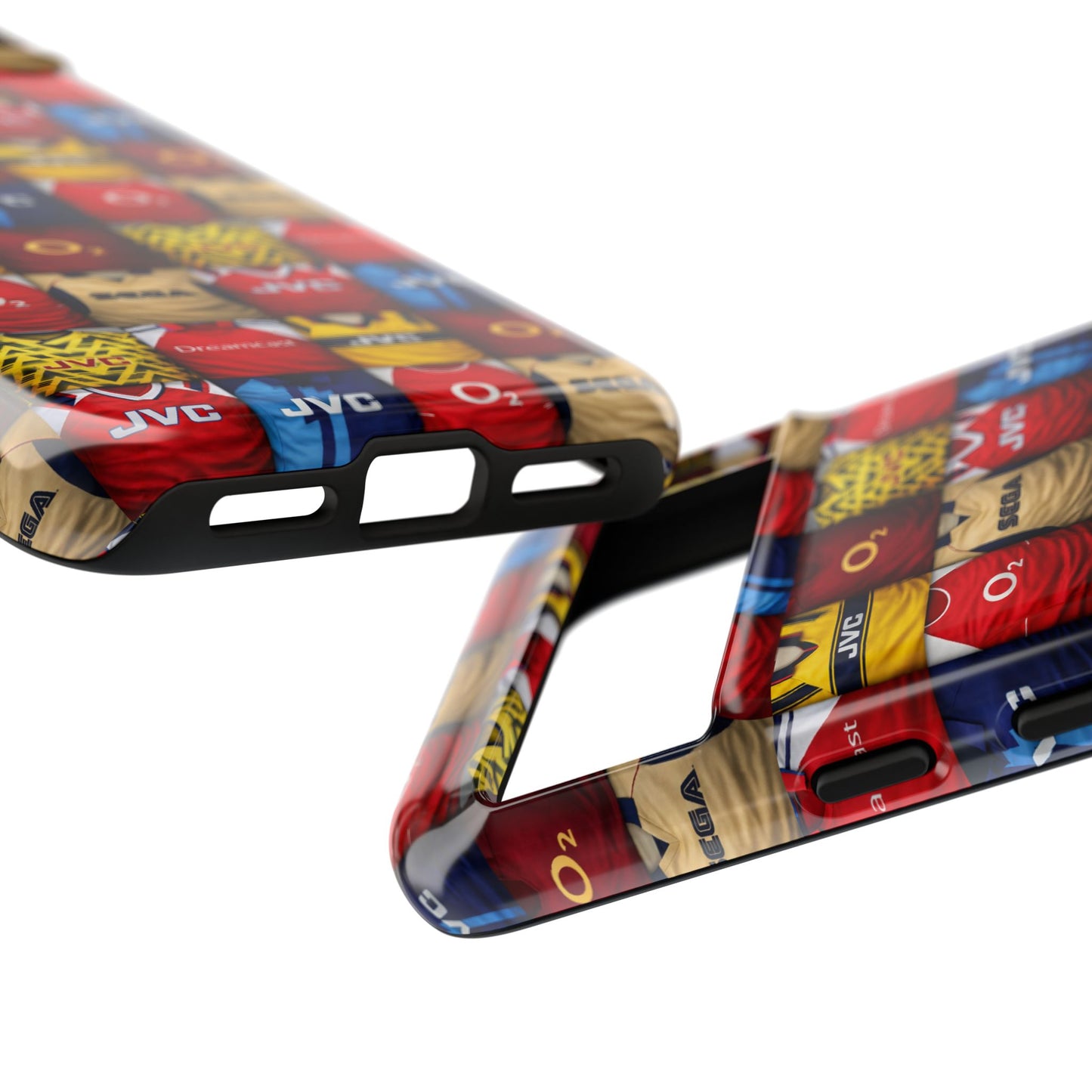 Retro Arsenal Football Shirt Mosaic Tough Phone Case