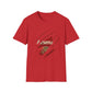 Arsenal Ripped Claw “Red Blood” Tee – Hidden Badge Vintage Effect T-Shirt