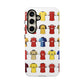 Arsenal Football Jersey Pattern Phone Case – Vintage Kit Collage Tough Cases