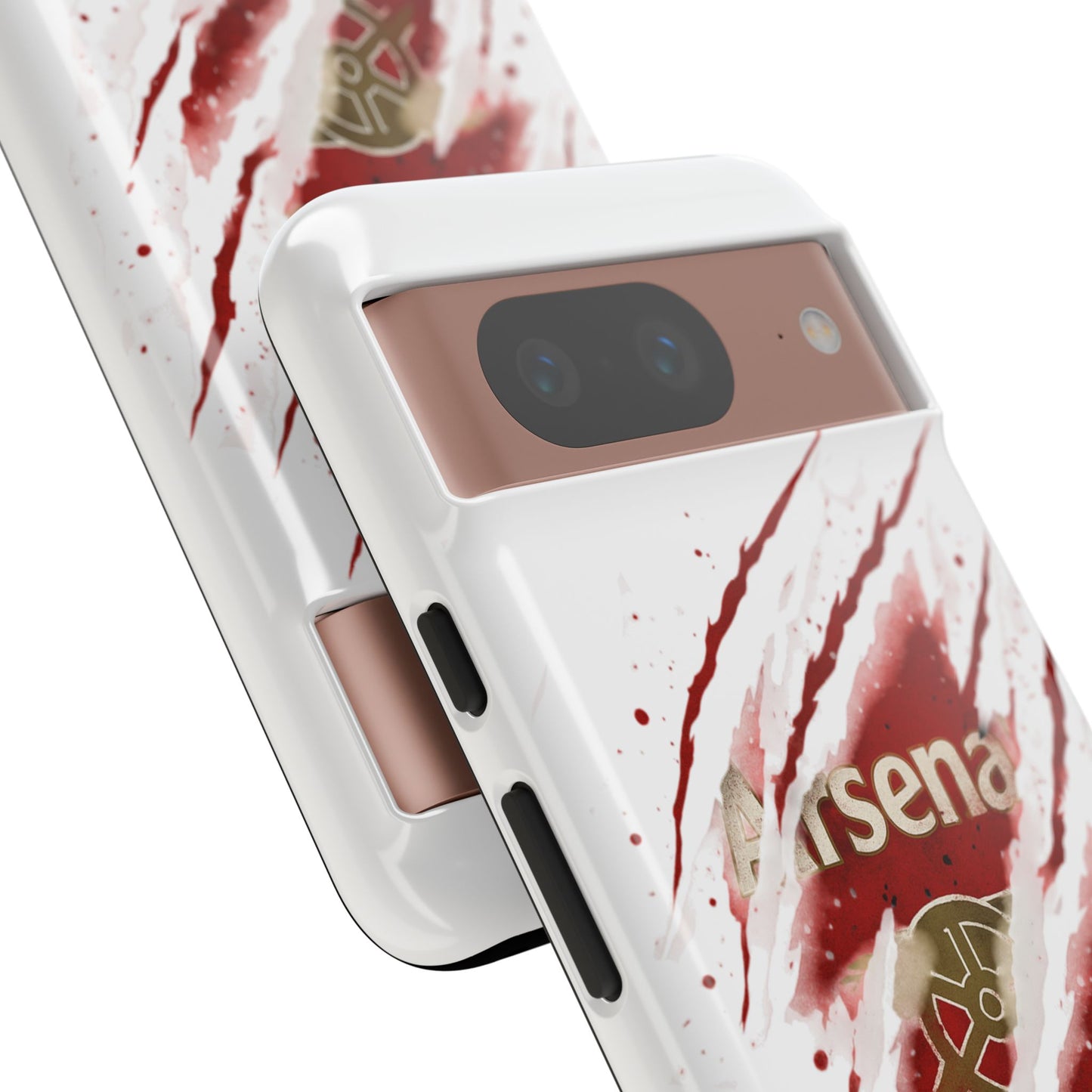 Arsenal Inspired Ripped Claw Phone Case — Football Fan Protective Cover