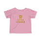 Infant Tee — Little Gunner Gold Crest Baby Shirt