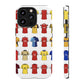 Arsenal Football Jersey Pattern Phone Case – Vintage Kit Collage Tough Cases