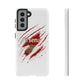 Arsenal Inspired Ripped Claw Phone Case — Football Fan Protective Cover