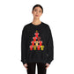 Football Jersey Christmas Tree Sweatshirt — Retro Kit Holiday Crewneck