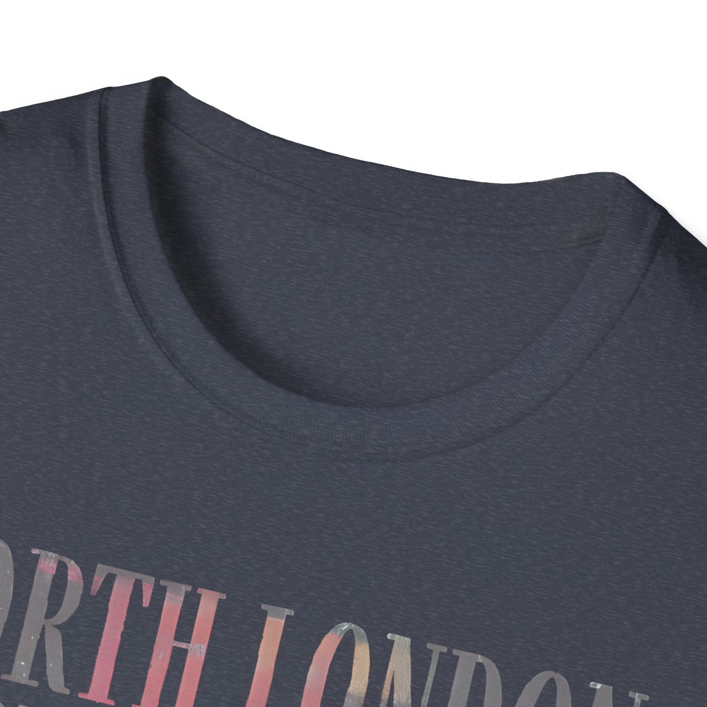 North London Typography T-Shirt — Pastel Lyrics Tee