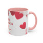 Valentine's Day Coffee Mug — "Still My Favourite Human" Accent Mug