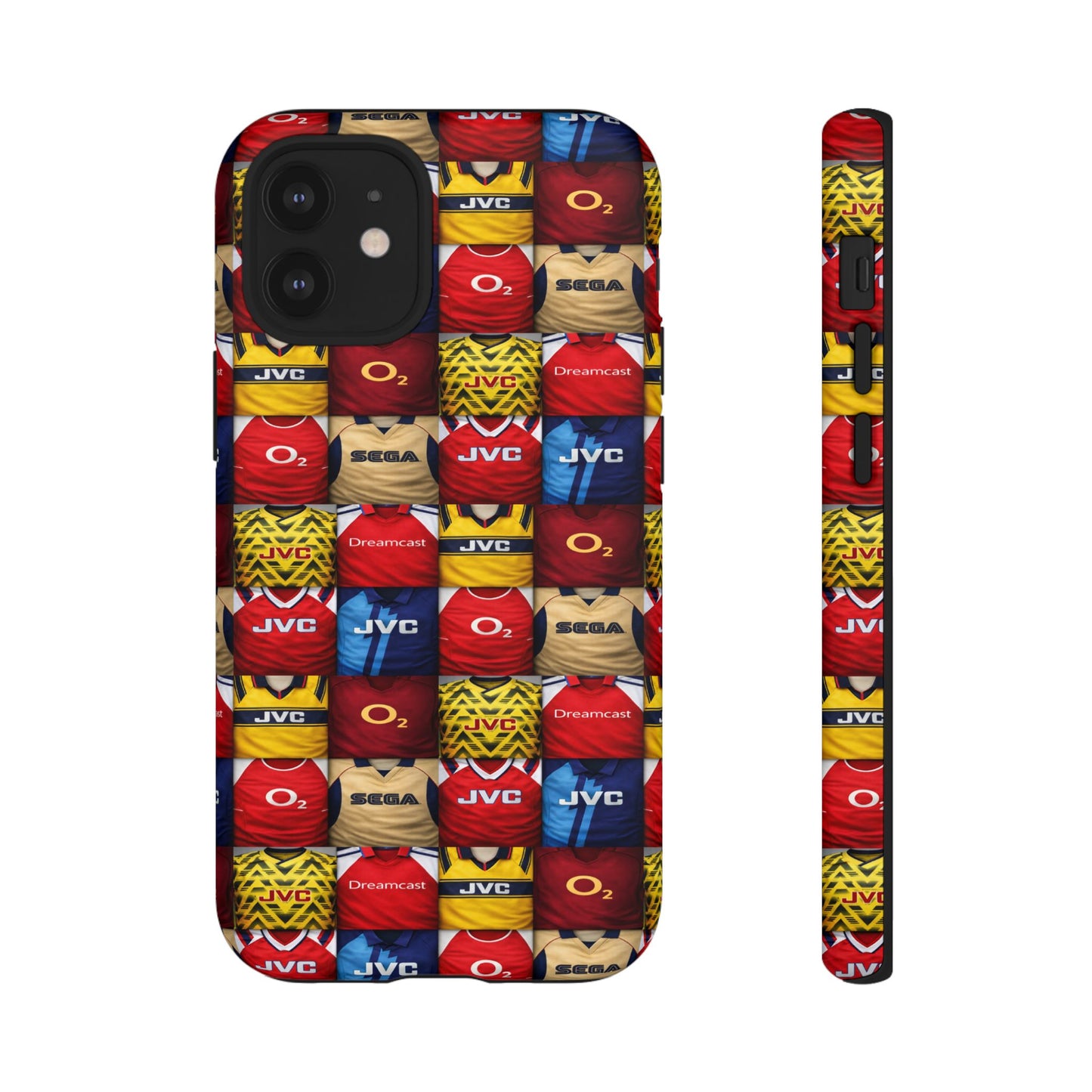 Retro Arsenal Football Shirt Mosaic Tough Phone Case