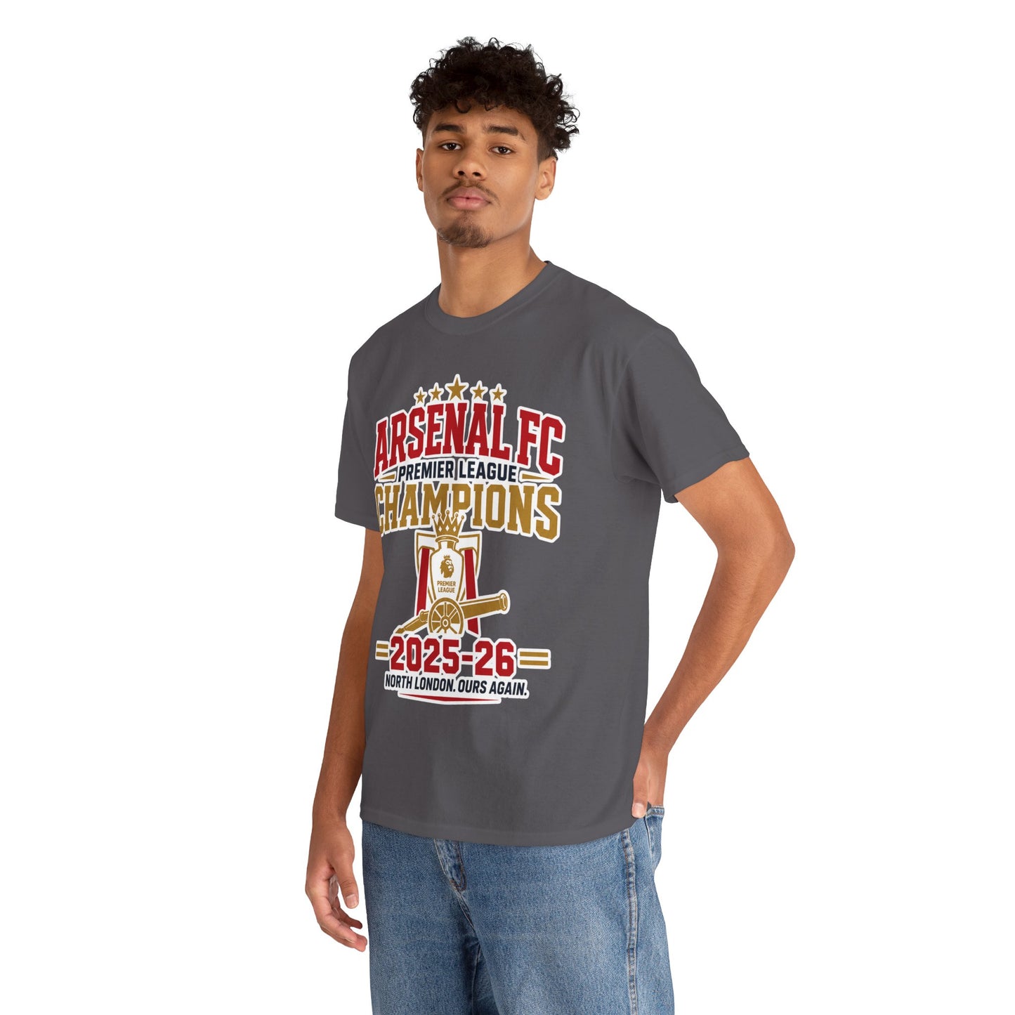 Arsenal FC Premier League Champions 2025-26 T-Shirt