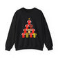 Football Jersey Christmas Tree Sweatshirt — Retro Kit Holiday Crewneck