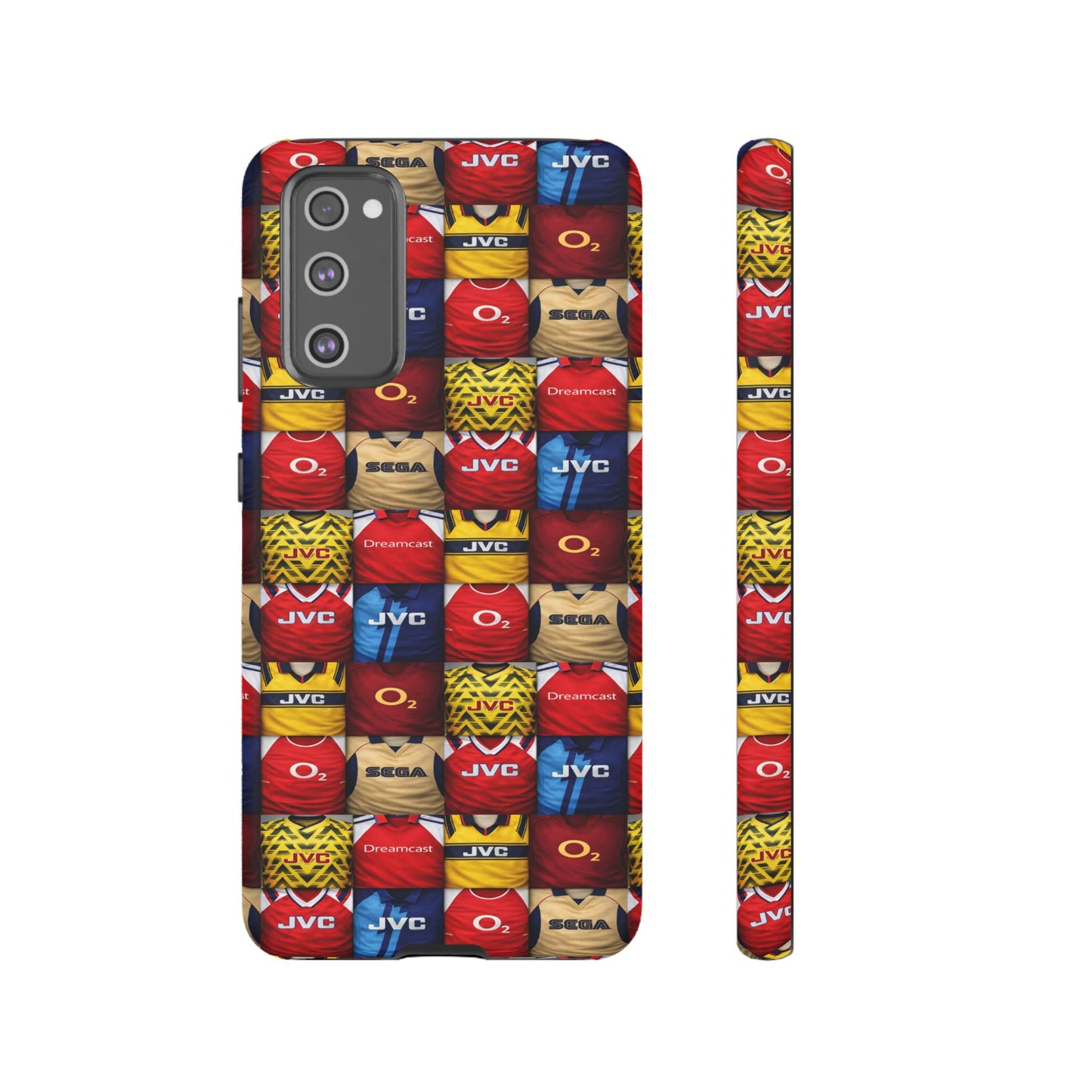 Retro Arsenal Football Shirt Mosaic Tough Phone Case