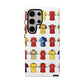 Arsenal Football Jersey Pattern Phone Case – Vintage Kit Collage Tough Cases