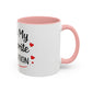 Coffee Mug — "You're My Favorite Notification" Accent Love Mug (11/15 oz)