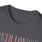 North London Typography T-Shirt — Pastel Lyrics Tee