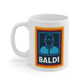 Baldi Retro Badge Mug — Funny Teacher/Geek Coffee Cup