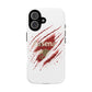 Arsenal Inspired Ripped Claw Phone Case — Football Fan Protective Cover