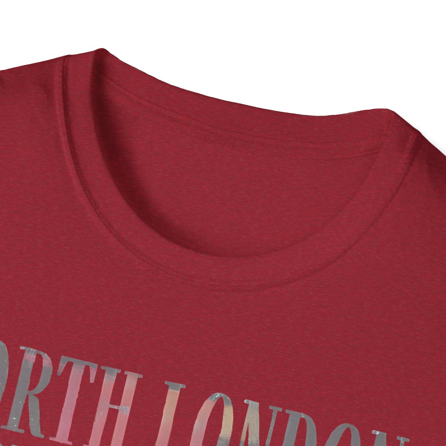 North London Typography T-Shirt — Pastel Lyrics Tee