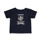 Infant Tee — "I Support Arsenal Just Like My Daddy" Cute Baby Shirt for New Dads & Father’s Day