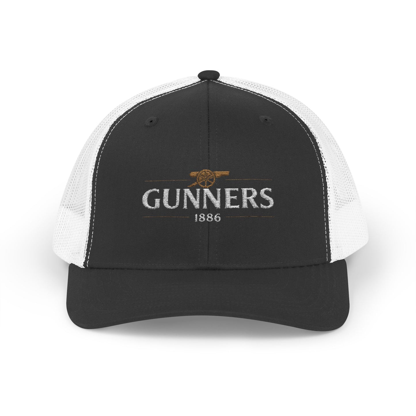 Gunners Trucker Cap – Vintage Distressed Logo Snapback
