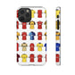 Arsenal Football Jersey Pattern Phone Case – Vintage Kit Collage Tough Cases