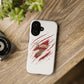 Arsenal Inspired Ripped Claw Phone Case — Football Fan Protective Cover
