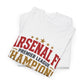 Arsenal FC Premier League Champions 2025-26 T-Shirt