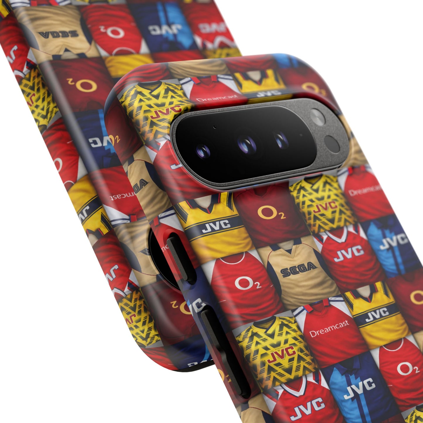 Retro Arsenal Football Shirt Mosaic Tough Phone Case