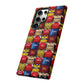 Retro Arsenal Football Shirt Mosaic Tough Phone Case