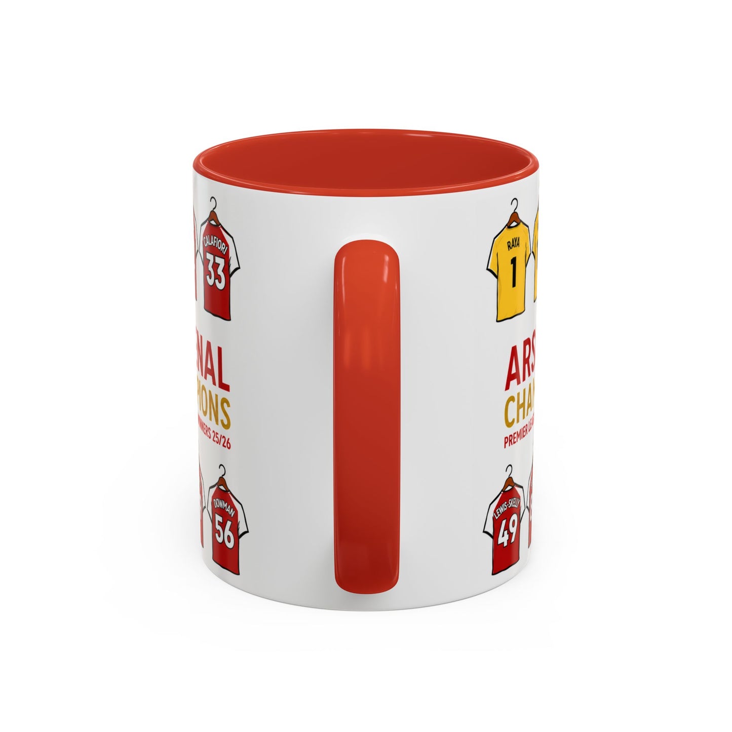 Arsenal Premier League Champions 2025/26 Squad Mug