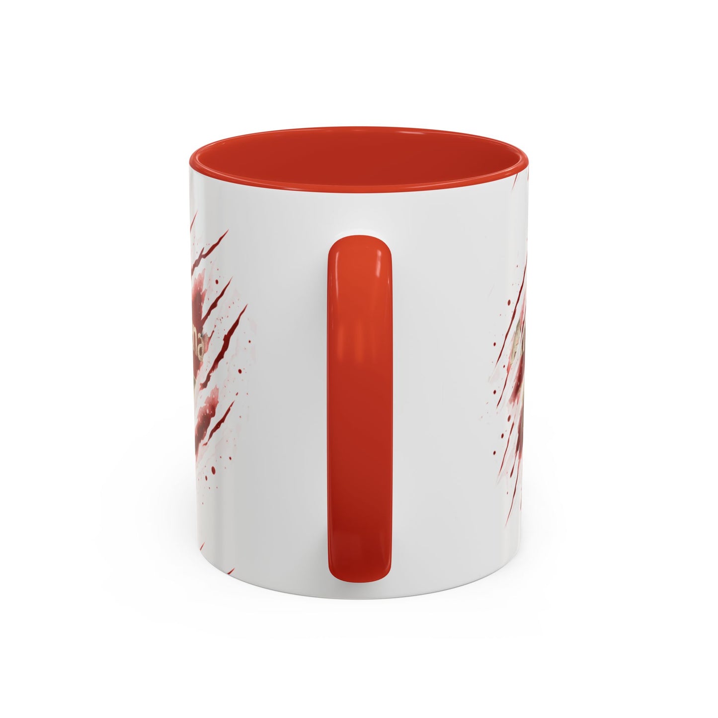 Arsenal Ripped Claw Accent Coffee Mug – Red Interior (11oz)