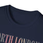 North London Typography T-Shirt — Pastel Lyrics Tee