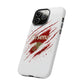 Arsenal Inspired Ripped Claw Phone Case — Football Fan Protective Cover