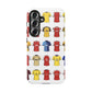 Arsenal Football Jersey Pattern Phone Case – Vintage Kit Collage Tough Cases
