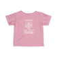 Infant Tee — "I Support Arsenal Just Like My Daddy" Cute Baby Shirt for New Dads & Father’s Day