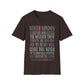 North London Typography T-Shirt — Pastel Lyrics Tee