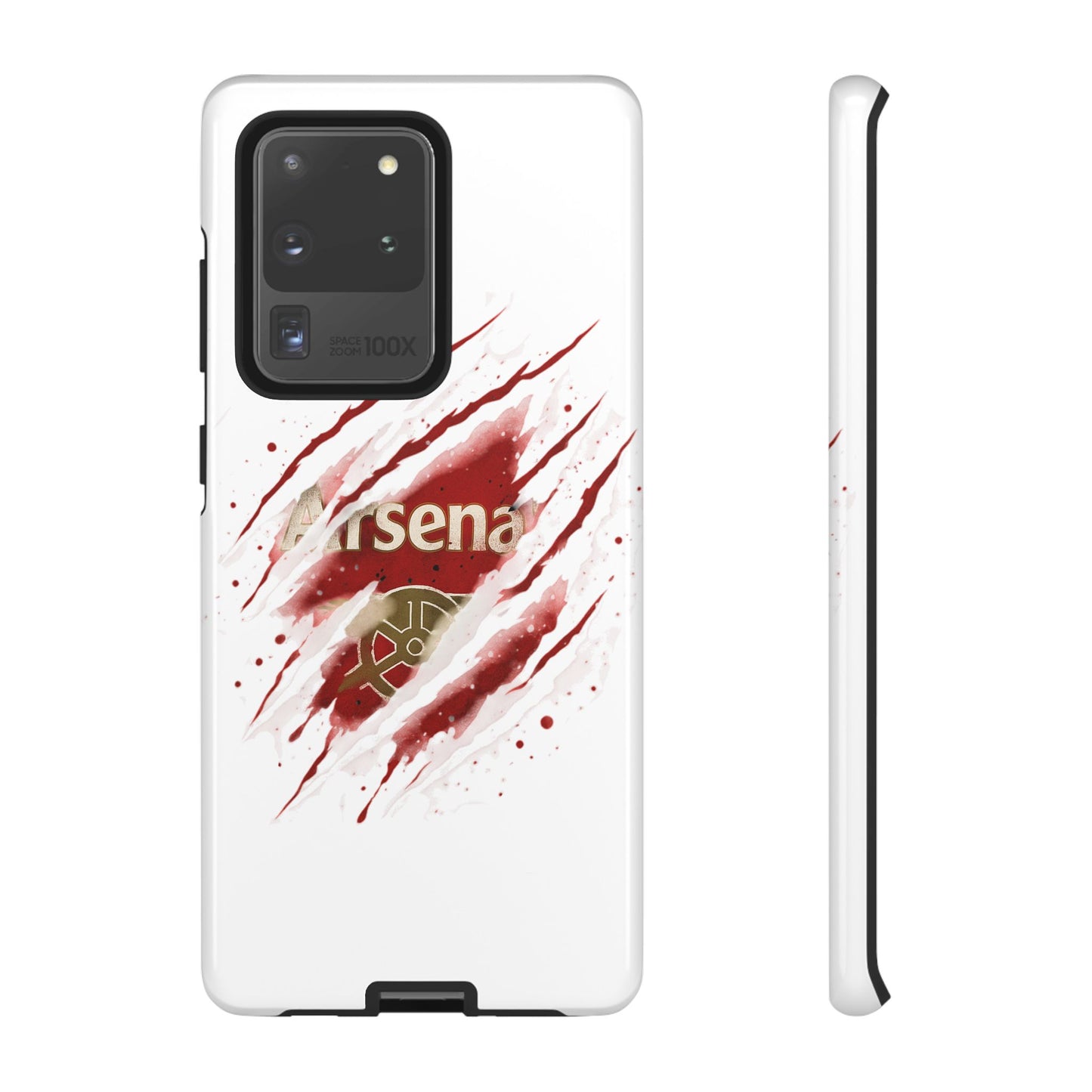 Arsenal Inspired Ripped Claw Phone Case — Football Fan Protective Cover