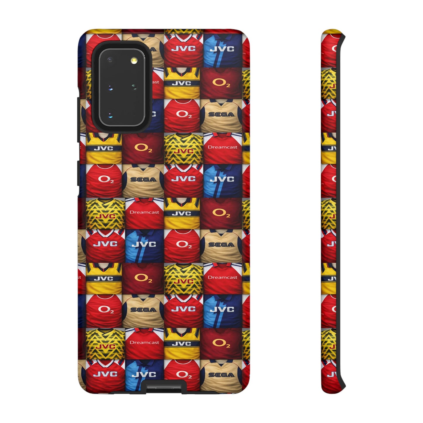 Retro Arsenal Football Shirt Mosaic Tough Phone Case