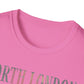 North London Typography T-Shirt — Pastel Lyrics Tee