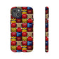 Retro Arsenal Football Shirt Mosaic Tough Phone Case