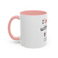 I Love You With All My Boobs Coffee Mug — Funny Romantic Accent Mug