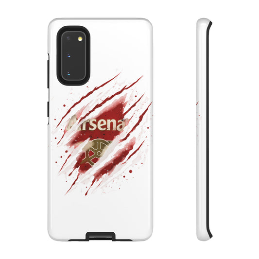 Arsenal Inspired Ripped Claw Phone Case — Football Fan Protective Cover