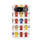 Arsenal Football Jersey Pattern Phone Case – Vintage Kit Collage Tough Cases