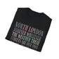 North London Typography T-Shirt — Pastel Lyrics Tee