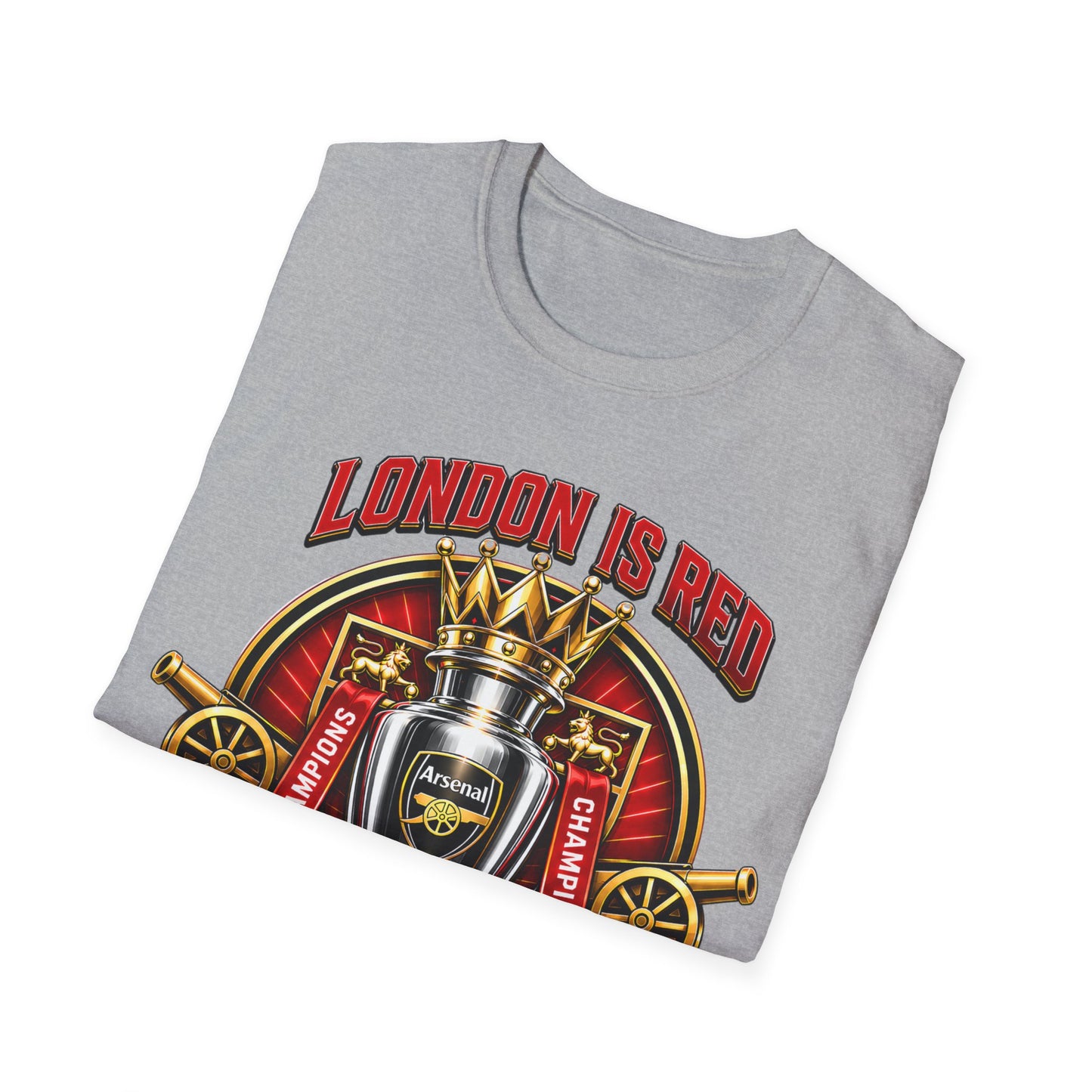 Champions Premier League T-Shirt — "London Is Red" 2025-26 Soccer Tee